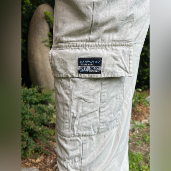 Vintage Cargo Pants with Adjustable Waist - Picture 11 of 16